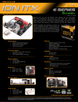 Zotac IONITX-E-E Datasheet