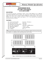 Kingston Technology KVR333X64C25-1G Datasheet