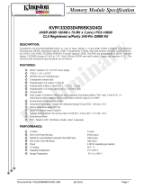 Kingston Technology KVR1333D3D4R9SK3/24GI Datasheet