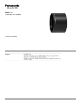 Panasonic DM-WLA4E Datasheet