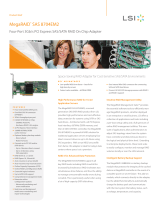 LSI MegaRAID SAS 8704EM2 Datasheet