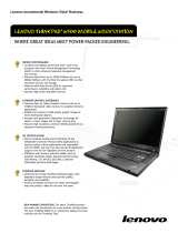 Lenovo ThinkPad W500 User manual