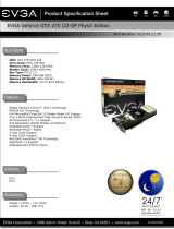 EVGA 012-P3-1178-AR Datasheet