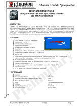 Kingston Technology KHX1600C9S3K2/4GX Datasheet