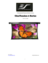 Elite Screens CineTension 2 Series User manual