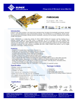 Sunix FWB3414G Datasheet