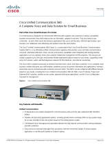 Cisco UC560-FXO-K9 Datasheet