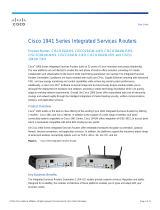 Cisco Cisco 1905 Serial Integrated Services Datasheet
