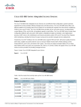 Cisco IAD888F-K9 Datasheet