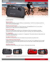 Casio EX-G1 Datasheet