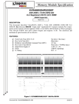 Kingston Technology KVR400D2S4R3/2GEF Datasheet