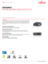 Fujitsu VFY:Q9000PF011BE Datasheet