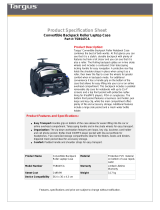 Targus TSB047CA Datasheet