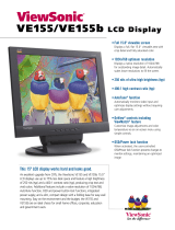 ViewSonic VE155 Datasheet