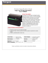 Targus TSM096CA Datasheet