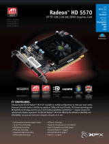 XFX ATI Radeon HD 5570 Datasheet