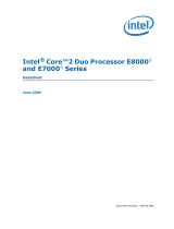 Intel E5420 - CPU XEON QUAD CORE 2.50GHZ FSB1333MHZ 12M LGA771 HALOGEN FREE TRAY Datasheet