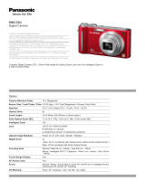 Panasonic DMC-ZX3EG-S Datasheet