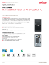 Fujitsu VFY:P5731PF031GB Datasheet