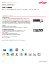 Fujitsu ESPRIMO E7936 Datasheet