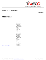 Tiveco TM-HD2516 Datasheet