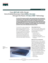 Cisco CISCO827-4V-RF Datasheet