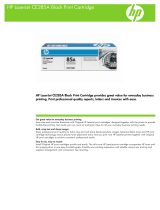 HP CE285A Datasheet