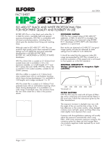Ilford HP5 PLUS User manual