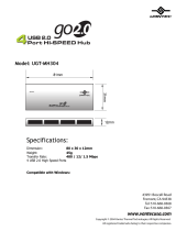 Vantec UGT-MH304 User manual