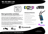 Dynamode WL-GI-600-11N Datasheet