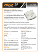 Aruba AP-105 Datasheet