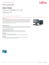 Fujitsu ESPRIMO P1510 Datasheet