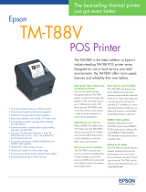 Epson TM-T88V (813): Parallel, PS, ECW, EU Datasheet