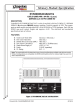 Kingston Technology 400X64C3AK2/1G Datasheet