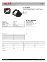 NGS BLACK FLASH LIGHT 2.0 Datasheet