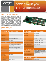 OCZ Z-DRIVE R2 P88 1T PCI-EXPRESS SSD Datasheet