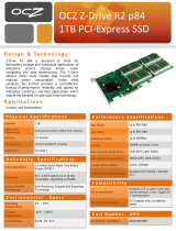 OCZ Technology Z-DRIVE R2 P84 1T PCI-EXPRESS SSD Datasheet