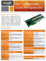 OCZ Z-DRIVE R2 M84 512GB PCI-EXPRESS SSD Datasheet
