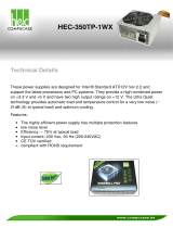 Compucase HEC-350TP-1WX Datasheet