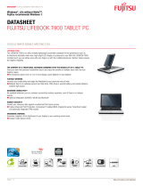 Fujitsu LIFEBOOK T900 Datasheet