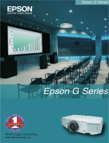 Epson EB-G5200W User manual