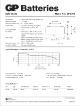 GP Batteries 040357C1 Datasheet