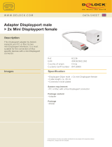 DeLOCK 61136 Datasheet