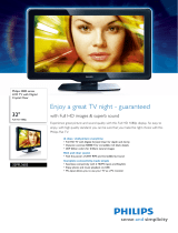 Philips 32PFL3605 Datasheet