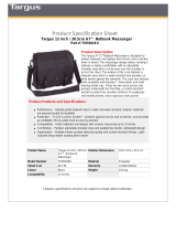 Targus TSM10101EU Datasheet