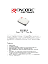 Encore ENUTV-2 Datasheet