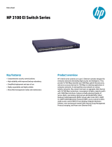 Hewlett Packard Enterprise 3100-8-PoE EI Datasheet