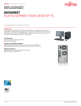 Fujitsu VFY:P2560PF021DE FSP:GA3S10Z00DEBD8 Datasheet