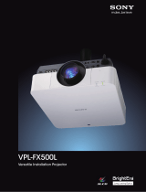 Sony VPL-FX500L Datasheet