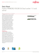 Fujitsu RX200 S6 Datasheet